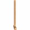 Ekena Millwork Eugene Smooth Timber Gable Bracket, Western Red Cedar, 96"W x 56"H x 3 1/2"D x 3 1/2"F, 14/12 Pitch GBW096X56X0404EUG00SWR - alternate 2